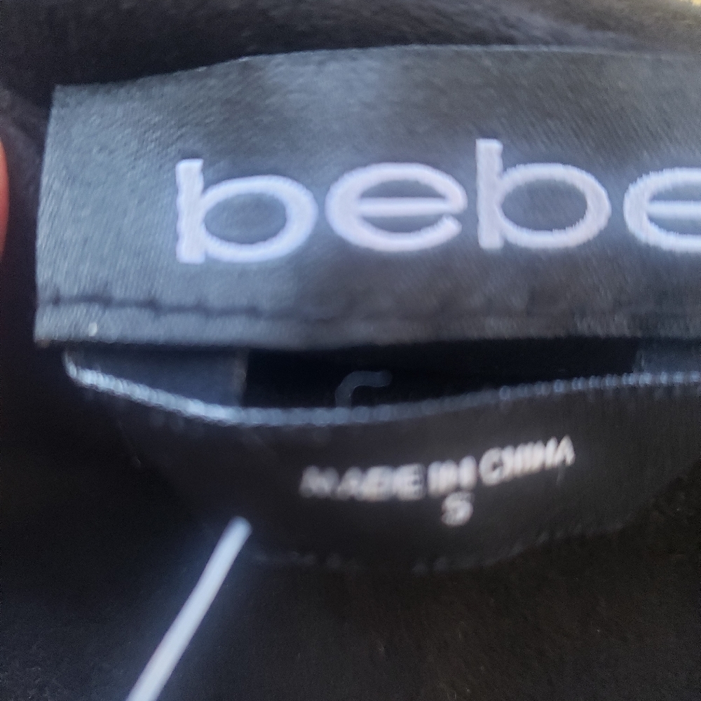 New Bebe Suede skirt black S - Picture 3 of 4